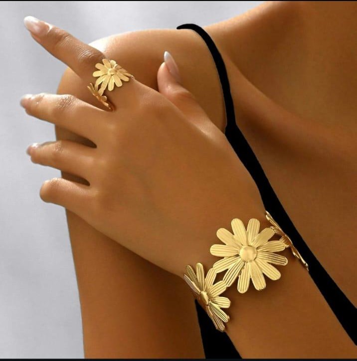 Statement Bracelet and Ring